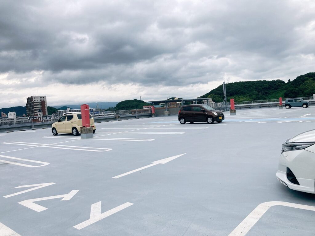 空いている駐車場