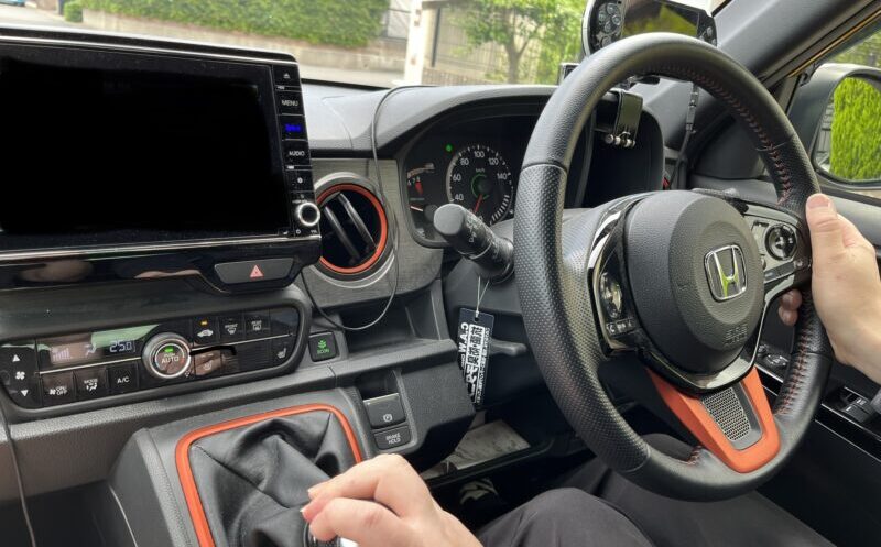 ホンダN-ONE RS ドライバー目線の走行イメージ