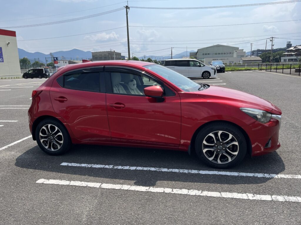 ある日のデミオ