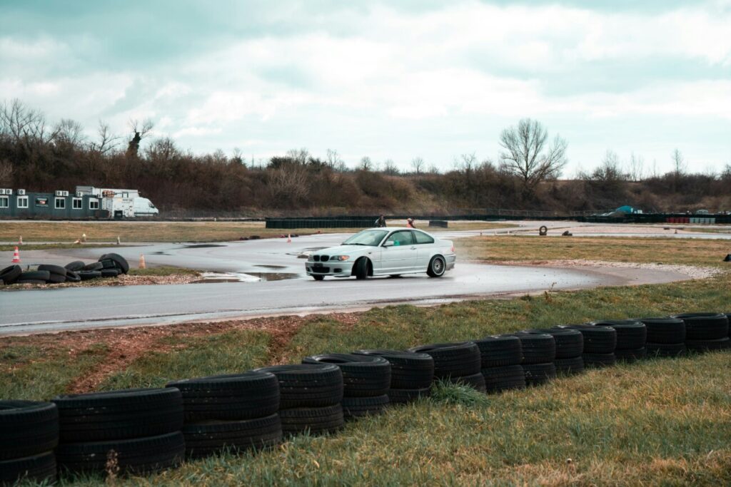 実際のサーキット走行