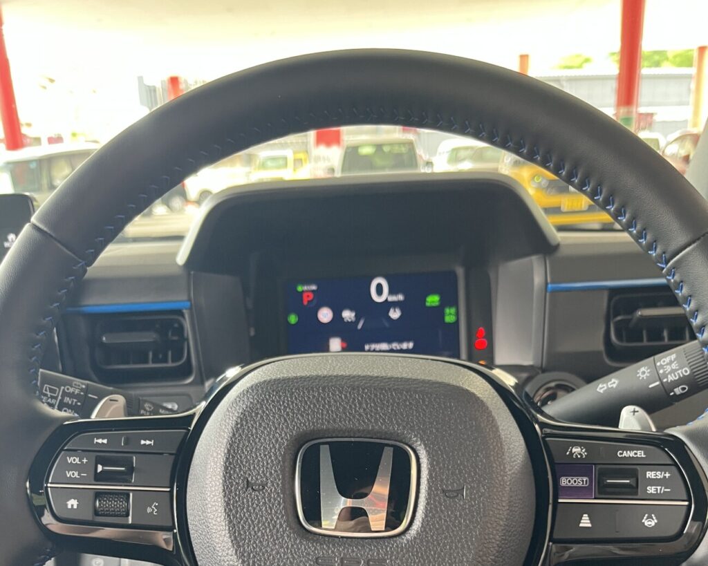 運転席からみたドライバーの視界